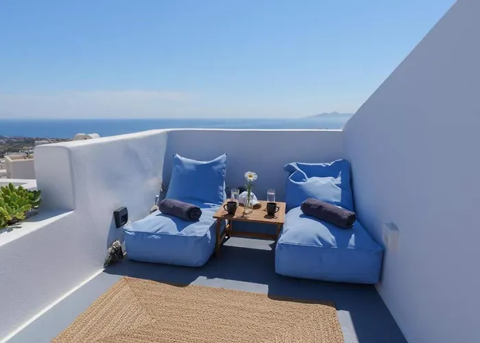 Ira Sea View Couple With Rooftop Jacuzzi Fira (Santorini)